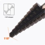HARDEN 3PCS Step Drill Bit Set - Image 3