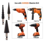 HARDEN 3PCS Step Drill Bit Set - Image 7