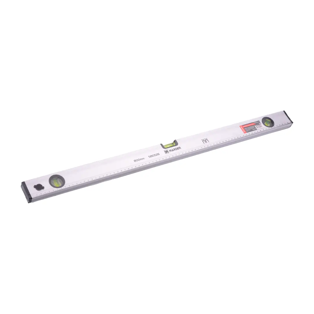 HARDEN ALUMINIUM THREE VIALS LEVEL Harden Aluminium Level | 800mm 1200mm | 3 Vials Heavy Duty