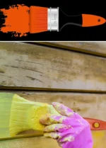 Harden Paint Brush Plastic Handle - Image 5