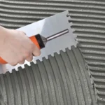 Harden Steel Plastering Trowel with Teeth 280x120mm - Image 5