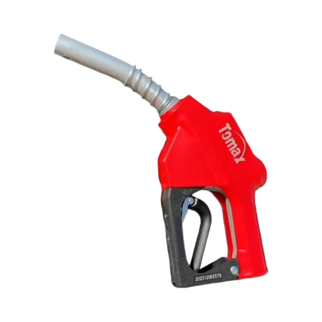1-Inch Heavy-Duty Automatic Fuel Transfer Nozzle | Long Nose Dispensing Gun for Diesel, Kerosene, and Gasoline (Below 90 Octane)