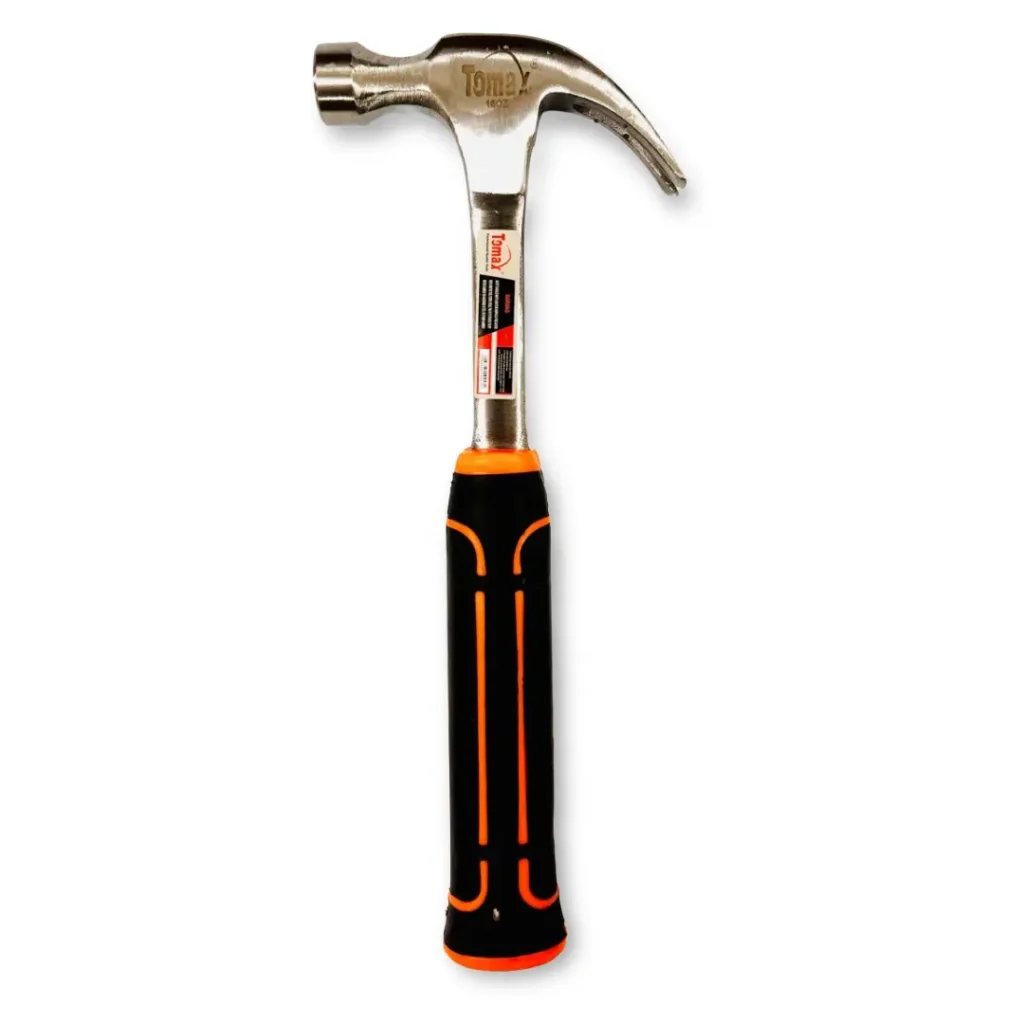 TOMAX Claw Hammer | 16oz | Single-Piece Steel Tool
