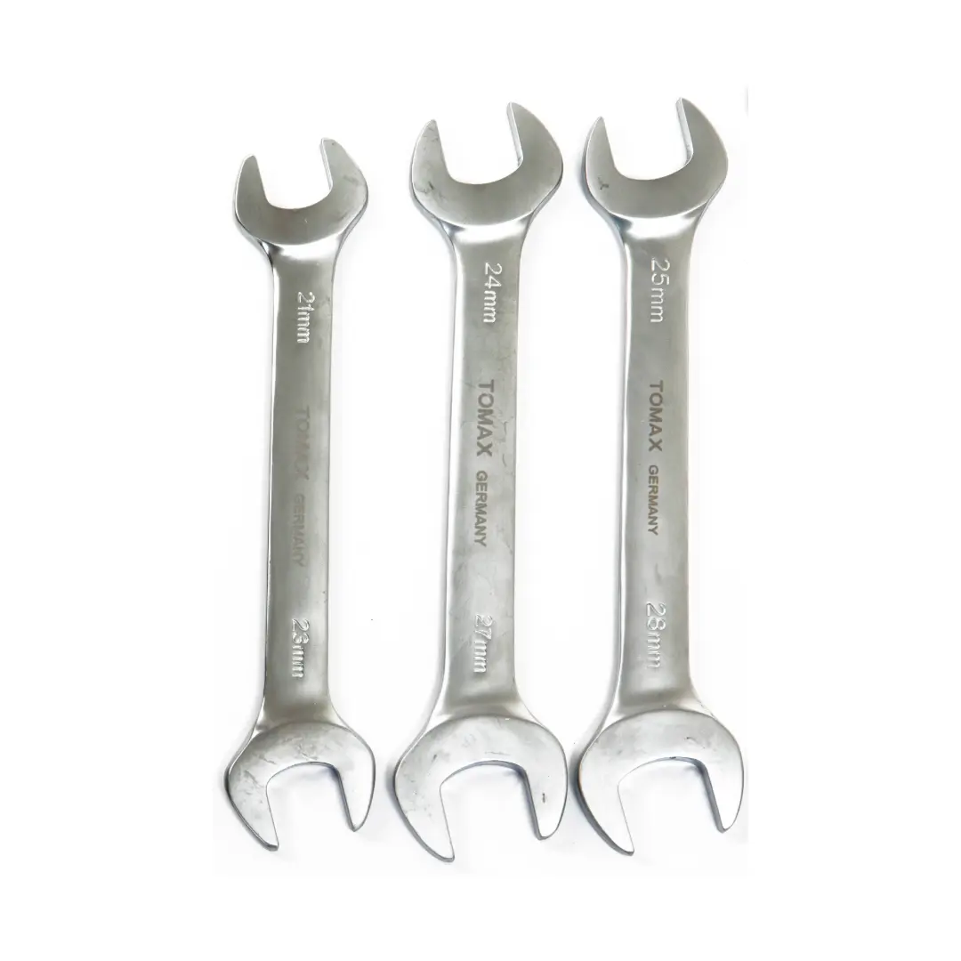 TOMAX Double Open Spanner 22x24, 24x27, 25x28 TOMAX Double Open Spanner | 22x24, 24x27, 25x28 | Steel