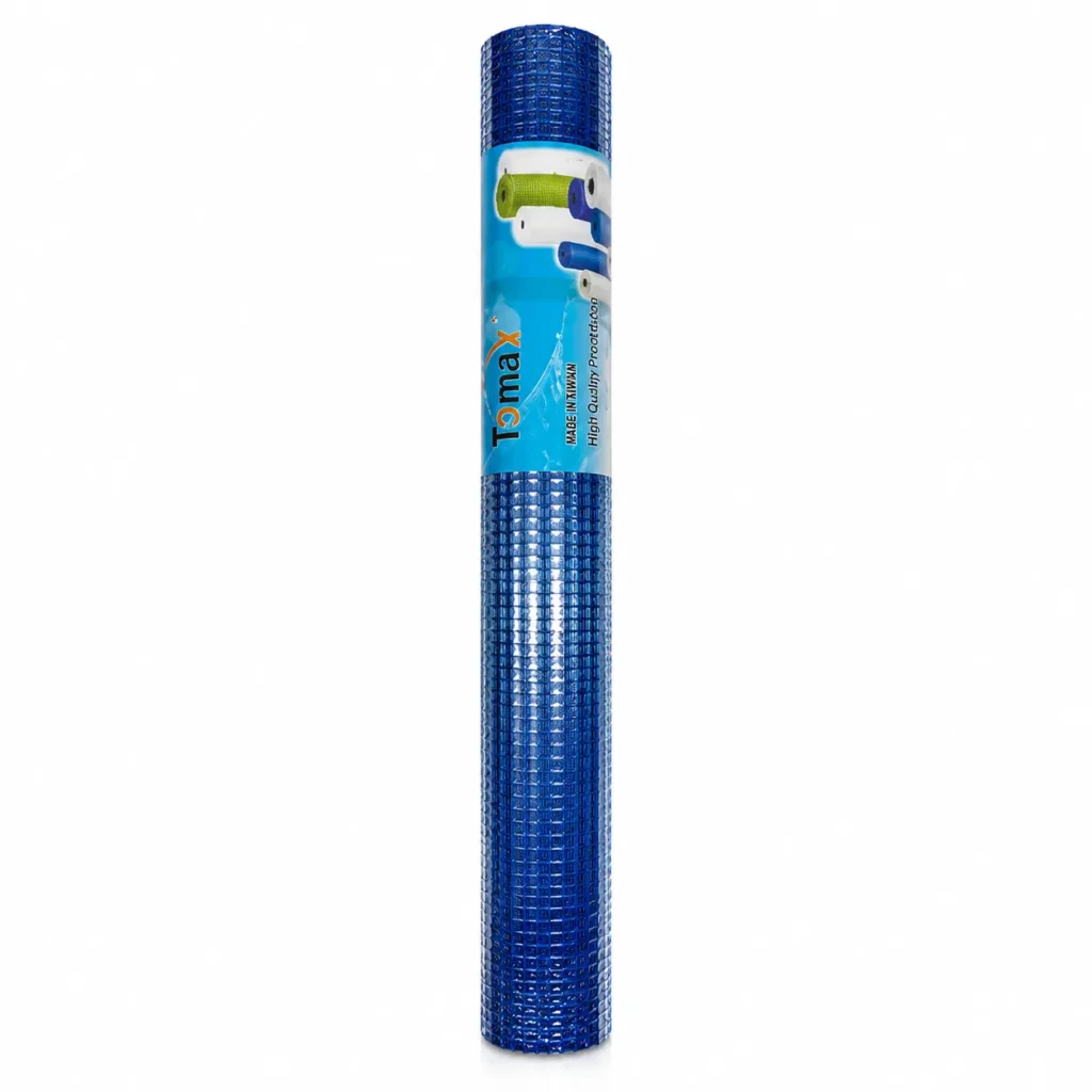 TOMAX Fiber Mesh Blue | 1m x 25m | Crack Control | Roll