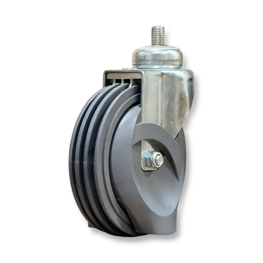 Tomax Grey Escalator Caster Wheel 5-Inch, ADH23 Tomax Grey Escalator Caster Wheel | 5 Inch | ADH23