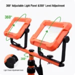 HARDEN 2-Head Tripod Stand Work Light | 50W | 10000LM | IP65 - Image 4