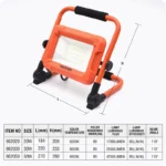 Harden Portable Work Light | 20W | 1700LM | IP65 - Image 9