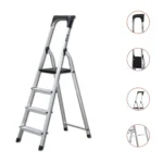 Tomax Platform Ladder | 4-9 Steps | Aluminium | Safety