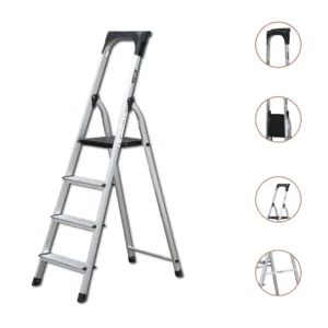 Tomax Platform Ladder | 4-9 Steps | Aluminium | Safety