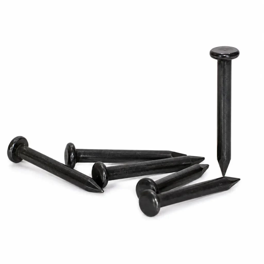 Tomax Black Steel Nails 2.5 Inch | Hardened