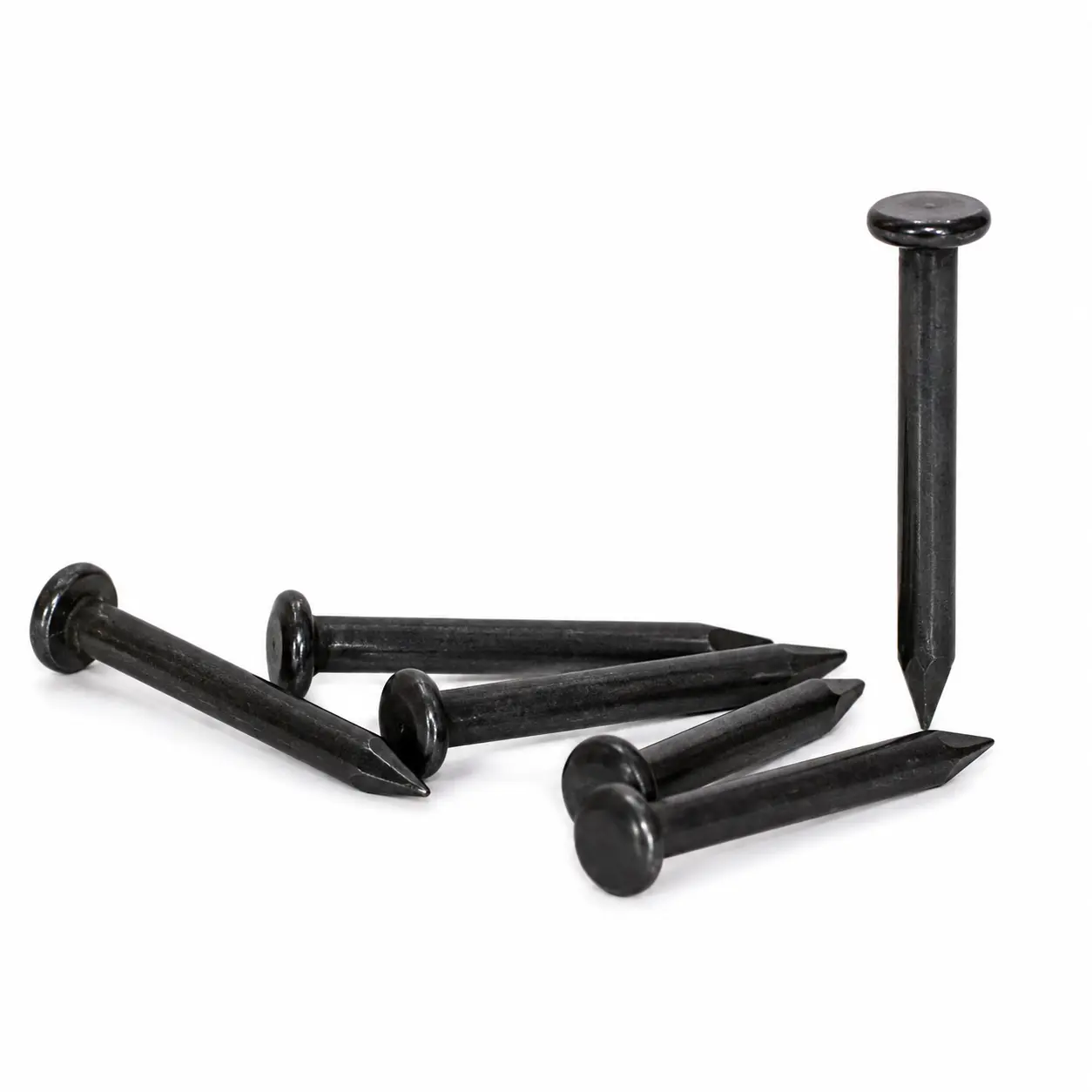 Tomax Black Steel Nails 2.5 Inch Tomax Black Steel Nails 2.5 Inch | Hardened