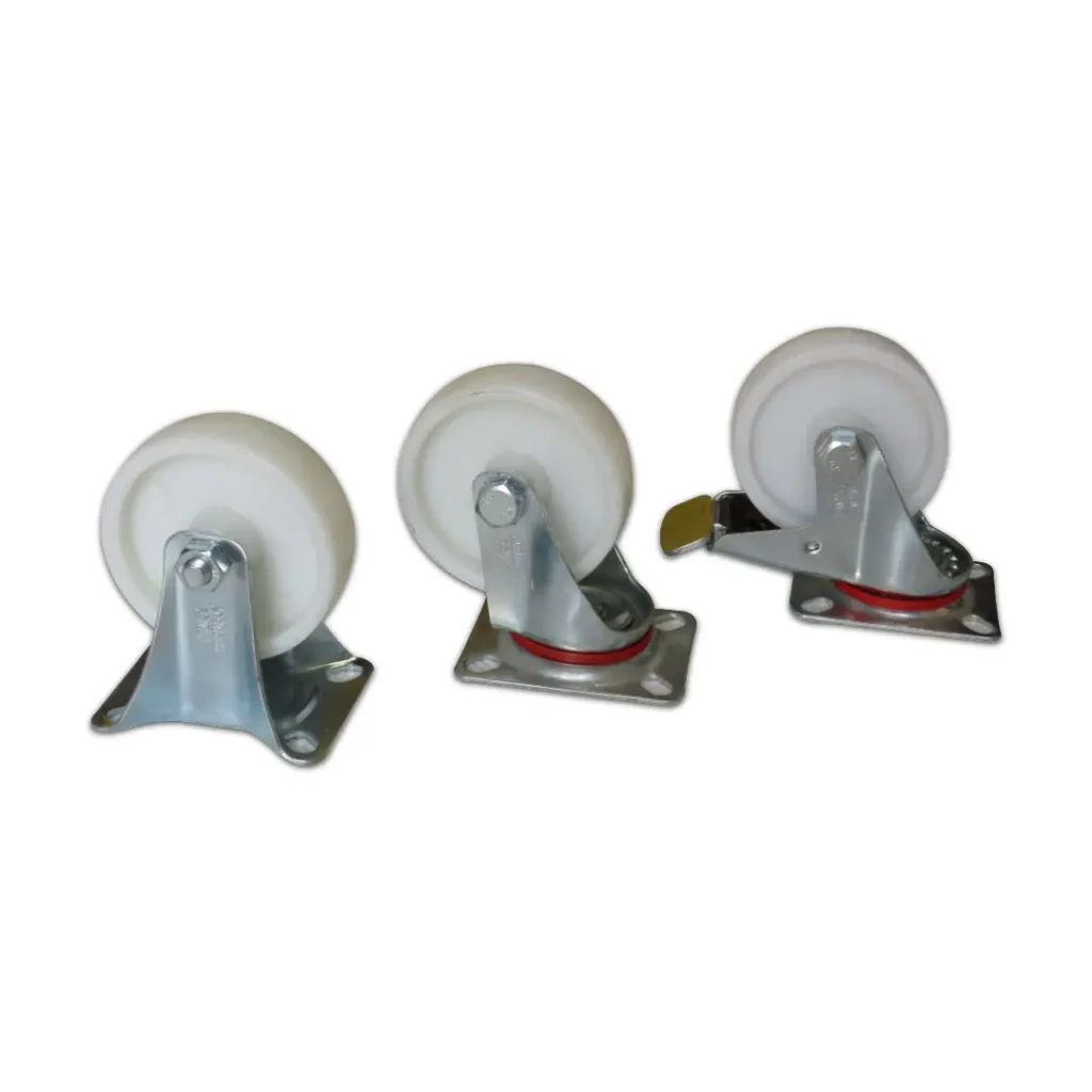 TOMAX White Caster Wheel | ADH13 | 3"-6" | Heavy Duty