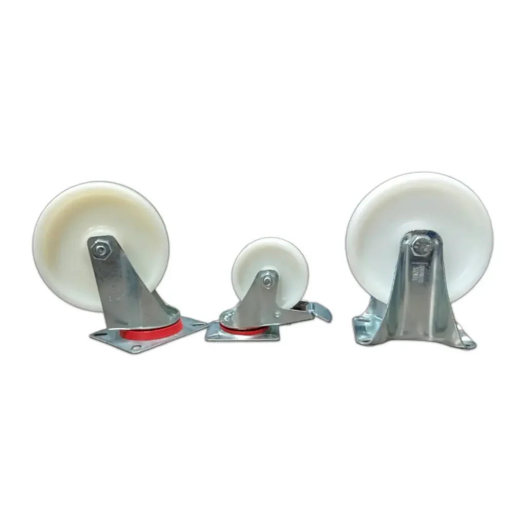 TOMAX White Caster Wheel | ADH13 | 3"-6" | Heavy Duty
