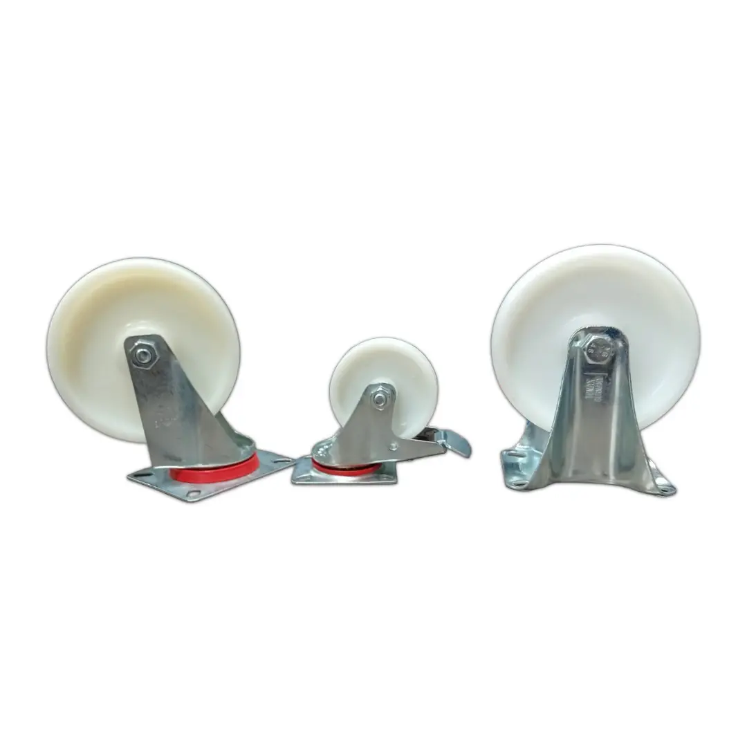Tomax White Caster Wheel ADH13 TOMAX White Caster Wheel | ADH13 | 3"-6" | Heavy Duty