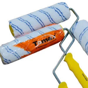 TOMAX PAINT ROLLER 9" MICRO FIBER BLUE DOUBLE LINE (EPOXY BASE)