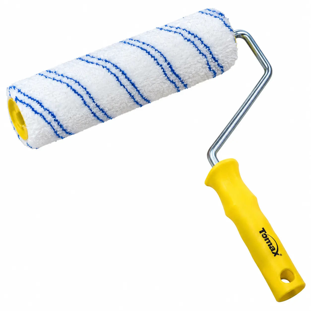 TOMAX PAINT ROLLER 9-INCH MICRO FIBER BLUE TOMAX PAINT ROLLER 9" MICRO FIBER BLUE DOUBLE LINE (EPOXY BASE)