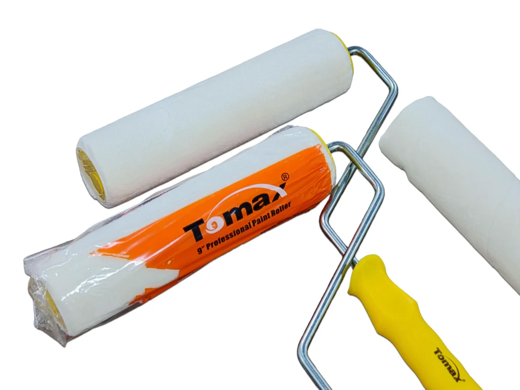 TOMAX PAINT ROLLER 9" WOOL WHITE (OIL BASE)