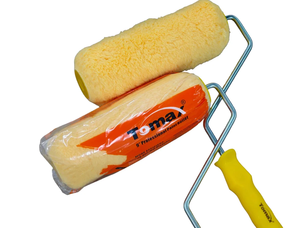 TOMAX 9" Yellow Jumbo Paint Roller ADH153