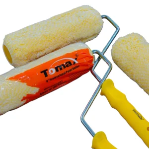 Tomax Paint Roller | 9" | Yellow/White Mix | ADH156