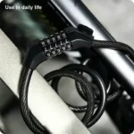 1200×12mm 5 Digit Combination Bicycle Cable Lock - Image 14
