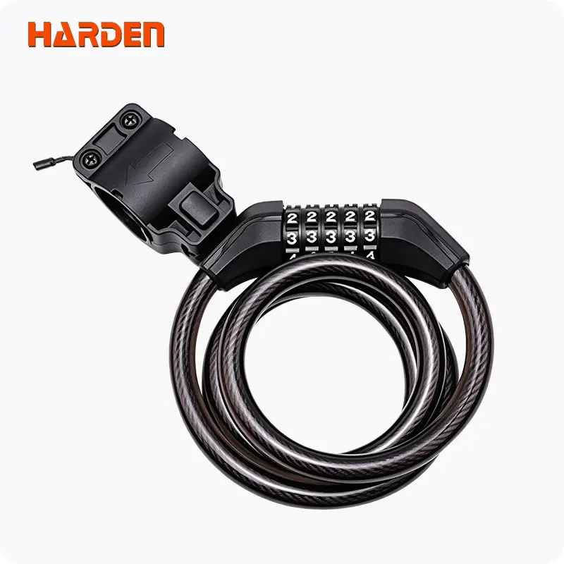 HARDEN Bike Cable Lock | 5-Digit | 1200x12mm | Steel