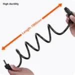 HARDEN Bicycle Cable Lock | 4-Digit | 1200x10mm | Steel - Image 6