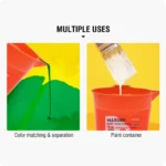 HARDEN Plastic Paint Cup | 600ml | PP | 185x127mm 62g - Image 7