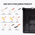 HARDEN Paint Tray | 415x310x70mm | 320x160x60mm | PP - Image 10