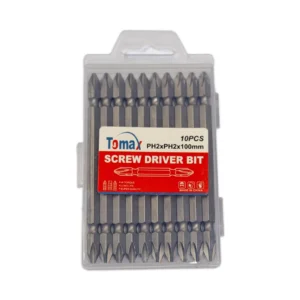TOMAX Screwdriver Bits | PH2xPH2 | 100mm | 10PCS Pack